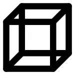 Stereo Perspective SVG Icon